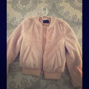 Light pink mid weight jacket by Love Tree